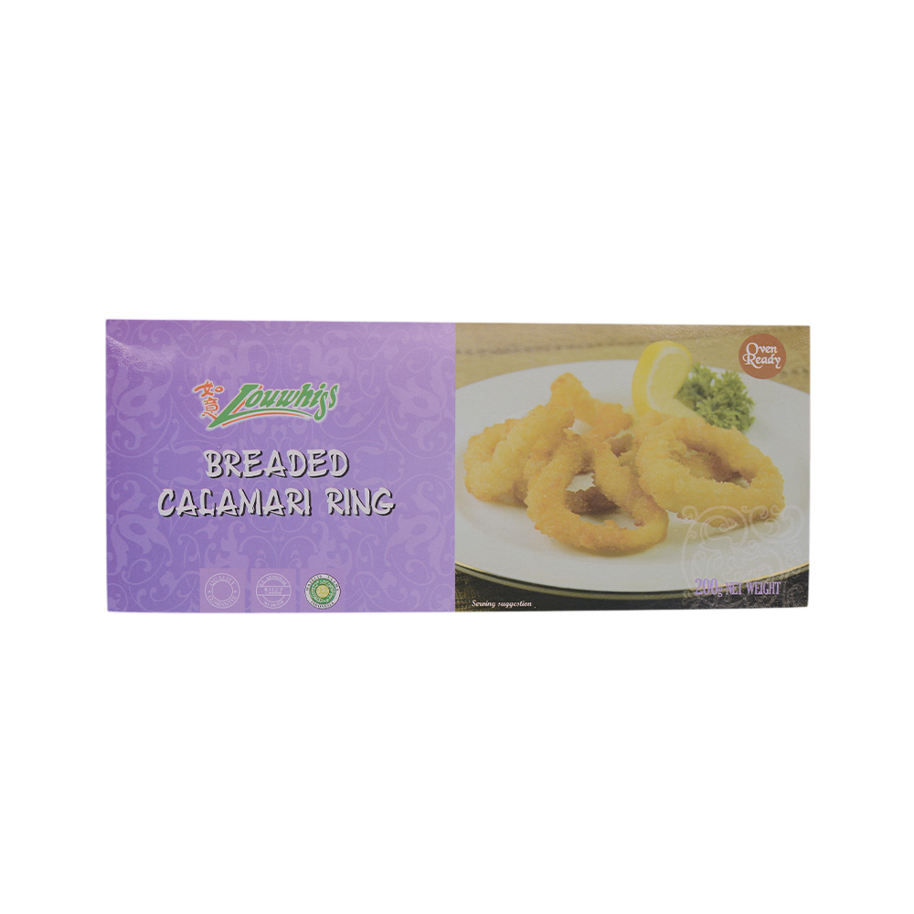 Louwhiss Brd Calamari Ring 200g (Frozen) - Longdan Online Supermarket
