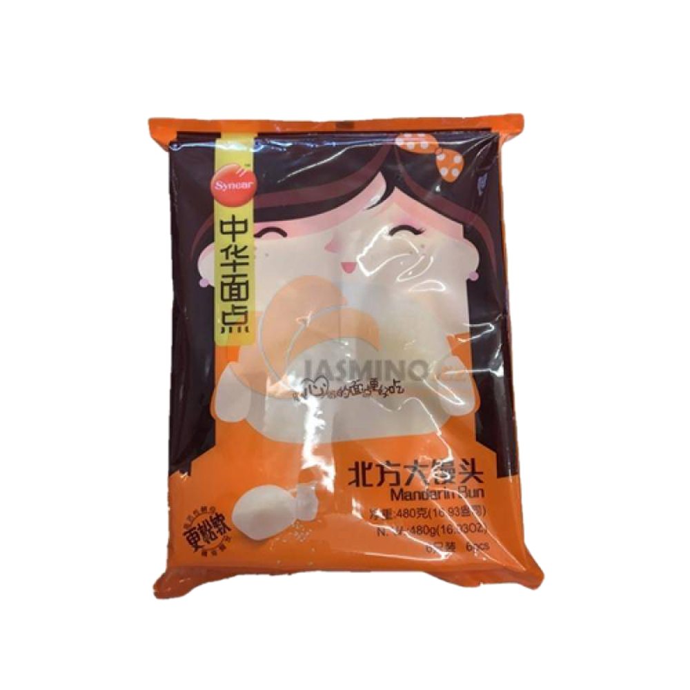 Synear Mandarin Bun (Big Size) 480g (Frozen) - Longdan Official Online Store