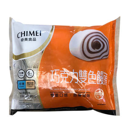 CHIMEI 2-Color Mantou Chocolate 480g (Case 10)