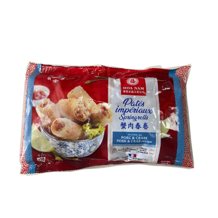 Hoa Nam Pork & Crab Spring Rolls / Cha Gio Heo & Cua 2Kg (Case 8)