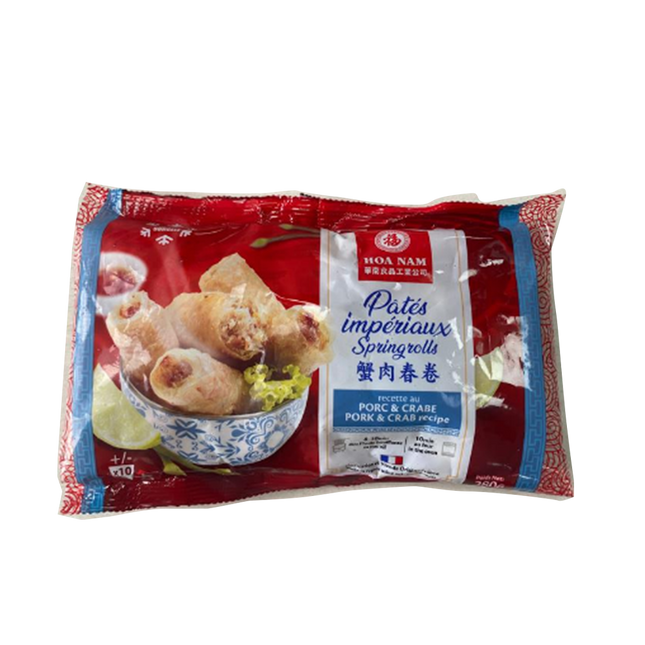 Hoa Nam Pork & Crab Spring Rolls / Cha Gio Heo & Cua 2Kg (Case 8)