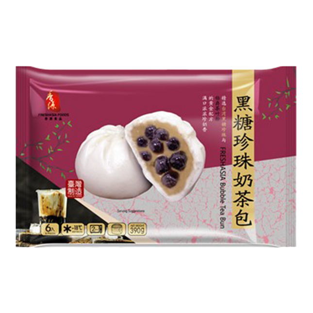 FRESHASIA Bubble Tea Bun 390g (Frozen)