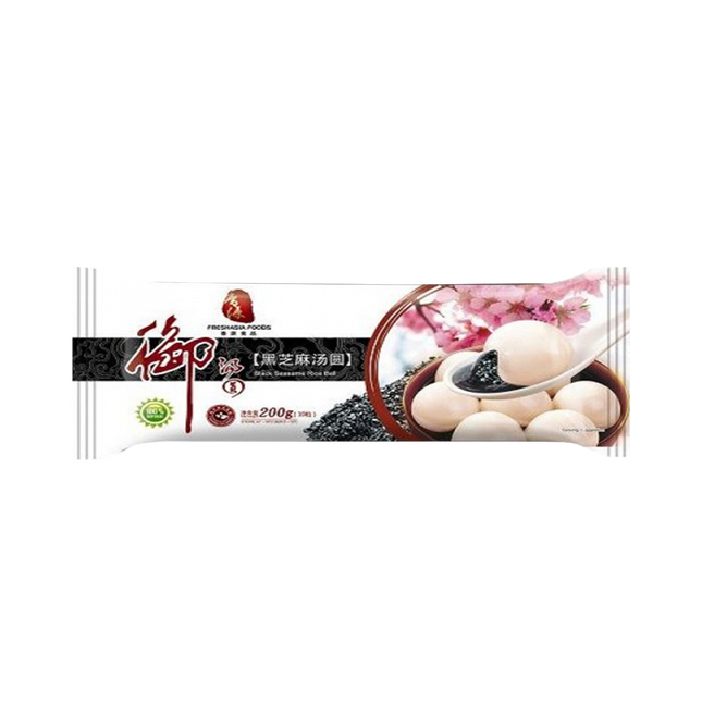 FRESHASIA Glutinous Rice Balls - Black Sesame 200g (Case 24)
