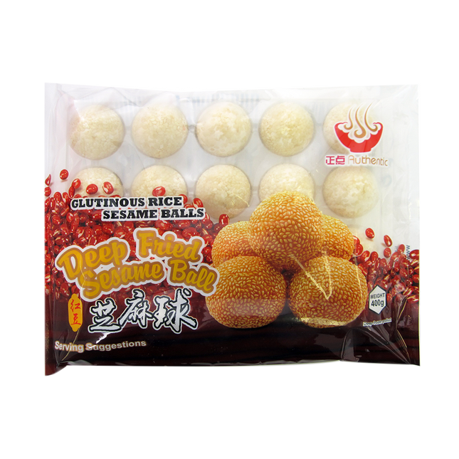 Zheng Dian Deep Fried Sesame Ball 400g (Frozen) - Longdan Online Supermarket