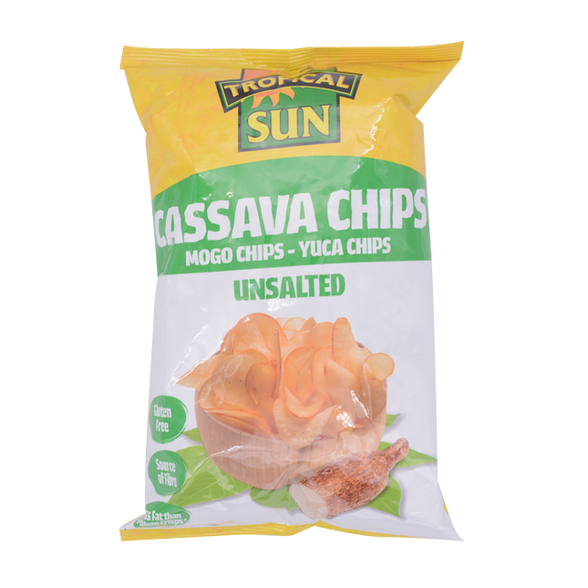 Tropical Sun Cassava Chips Unsalted 80g - Longdan Online Supermarket
