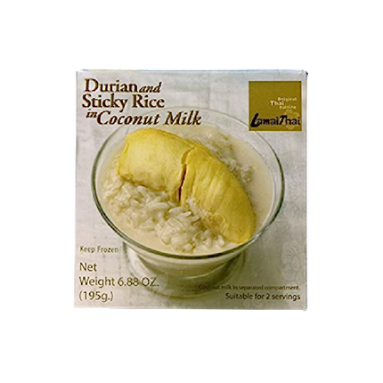 BUONO Lamai Thai Durian on Sticky Rice Dessert 195g (Frozen) - Longdan Official