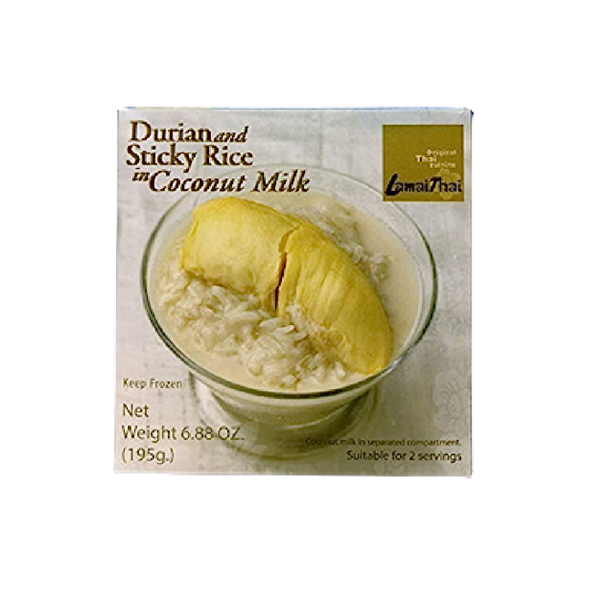 BUONO Lamai Thai Durian on Sticky Rice Dessert 195g (Frozen) - Longdan Official