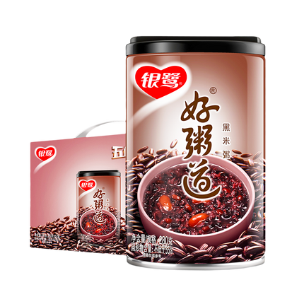 YINLU Instant Congee Black Rice 280g (Case 12)
