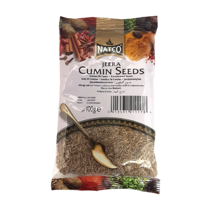 NATCO Cumin Seeds Jeera 100g (Case 20)