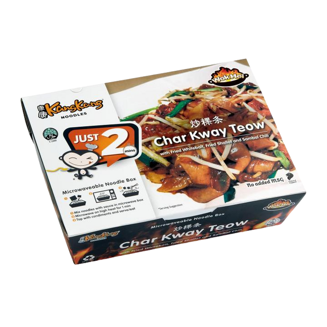 KANG KANG CHAR KWAY TEOW NOODLE BOX 210g (Case 12)