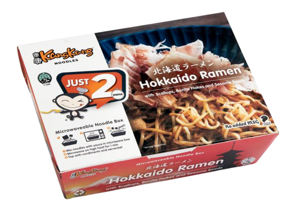 KANG KANG HOKKAIDO RAMEN NOODLE BOX 210g (Case 12)