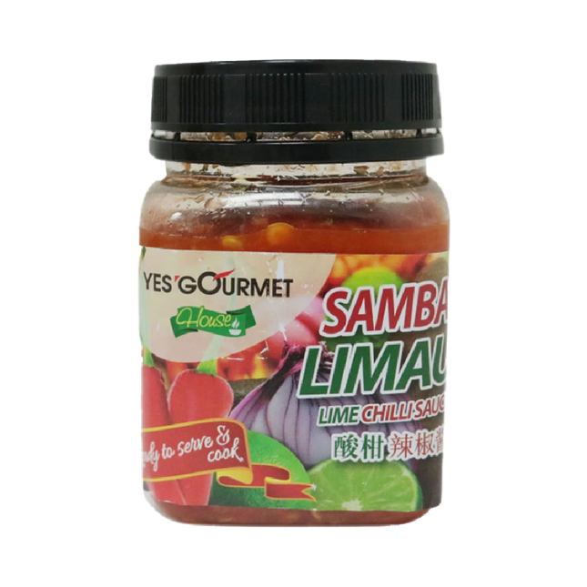 YES GOURMET SAMBAL LIMAU 180g (Case 12)