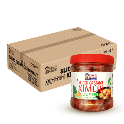 KIM'S KITCHEN PREMIUM Sliced Cabbage Kimchi 600g (Case 12)