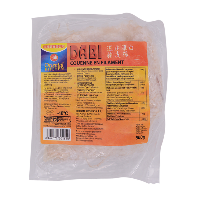 Frozen Shredded Pork Skin Sayoiso 500g (Frozen) - Longdan Online Supermarket
