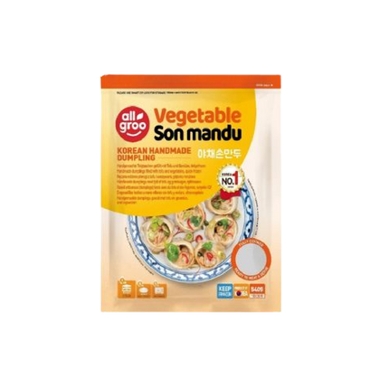 ALLGROO Vegetable Son Mandu 540g (Frozen) - Longdan Official