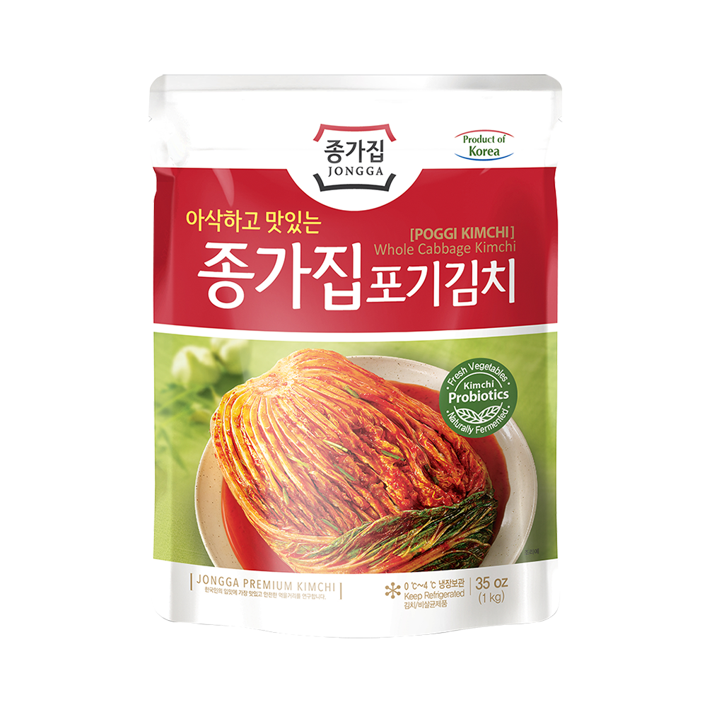 DS JONGGA Poggi Whole Cabbage Kimchi 1KG (Case 5)