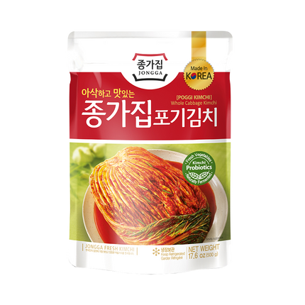 DS JONGGA Poggi Whole Cabbage Kimchi 500g (Case 10)