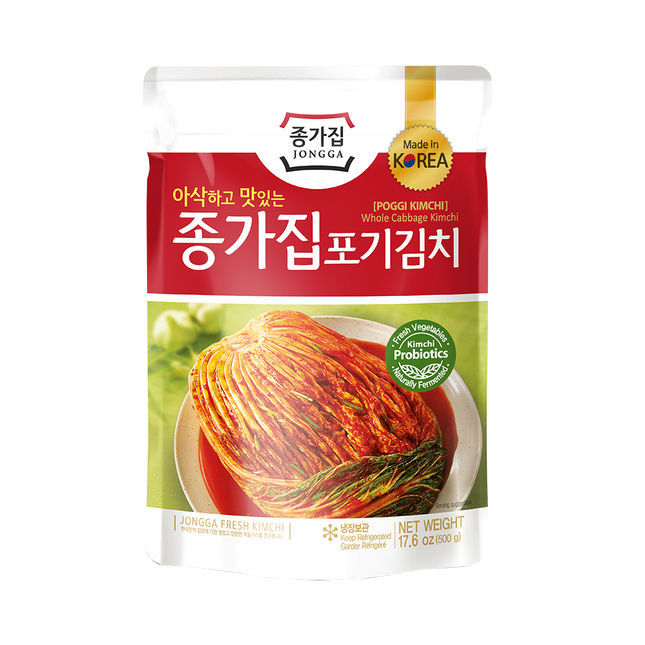 DS JONGGA Poggi Whole Cabbage Kimchi 500g (Case 10)