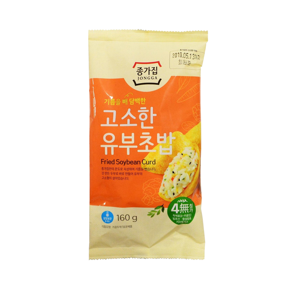 DS JONGGA Fried Soybean Curd 160g (Case 30)