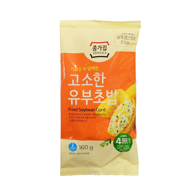 DS JONGGA Fried Soybean Curd 160g (Case 30)