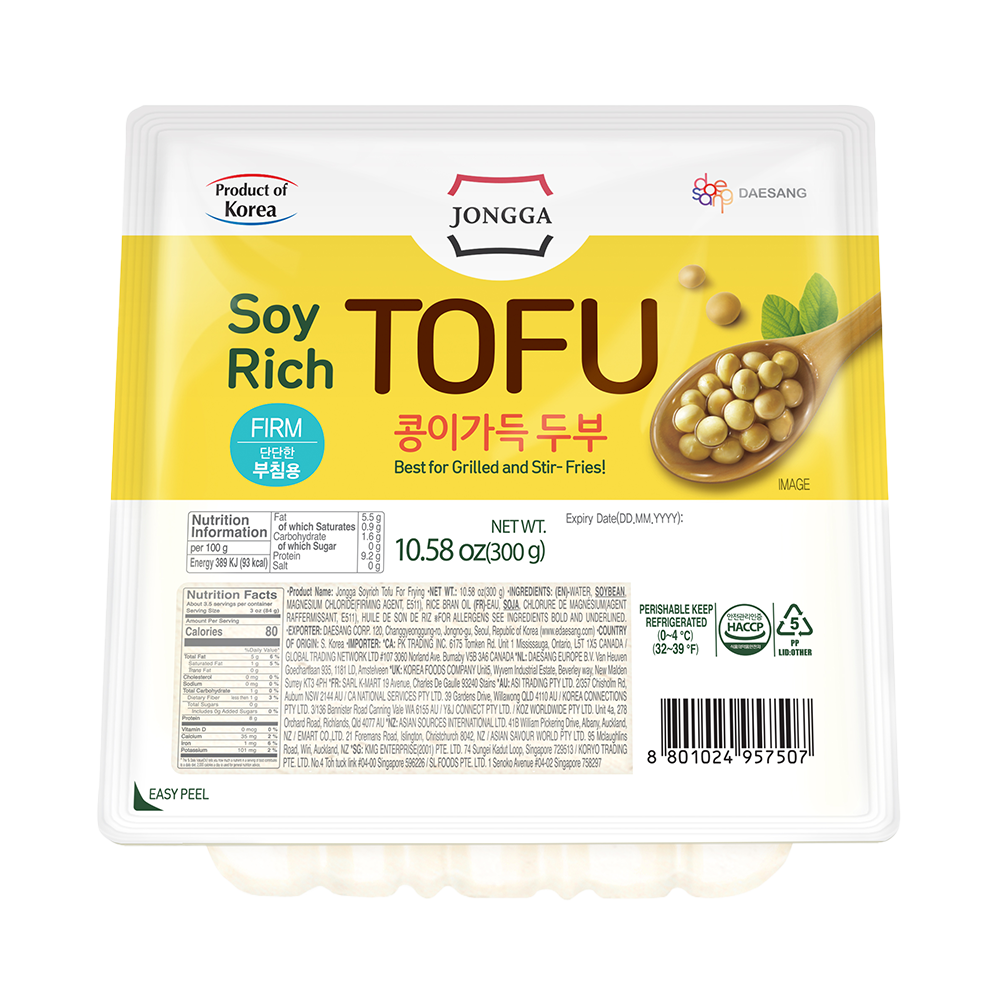 DS JONGGA Tofu For Frying 300g (Case 12)