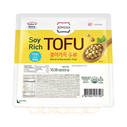 DS JONGGA Tofu For Frying 300g (Case 12)