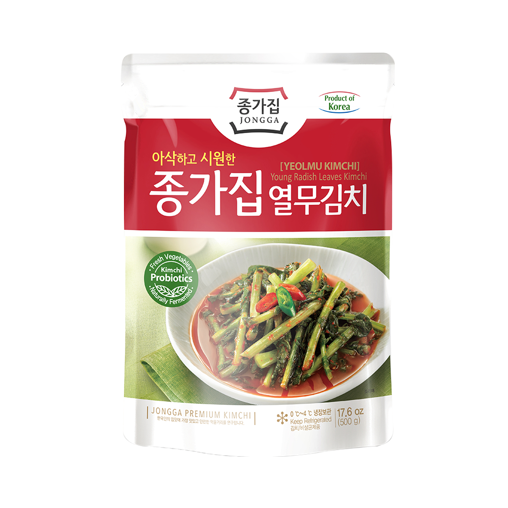 DS JONGGA Yeolmu Kimchi (Pouch) 500g (Case 10)