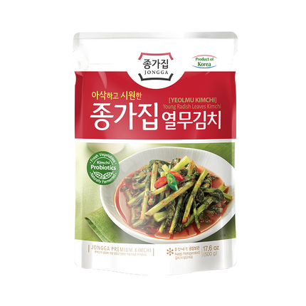 DS JONGGA Yeolmu Kimchi (Pouch) 500g (Case 10)