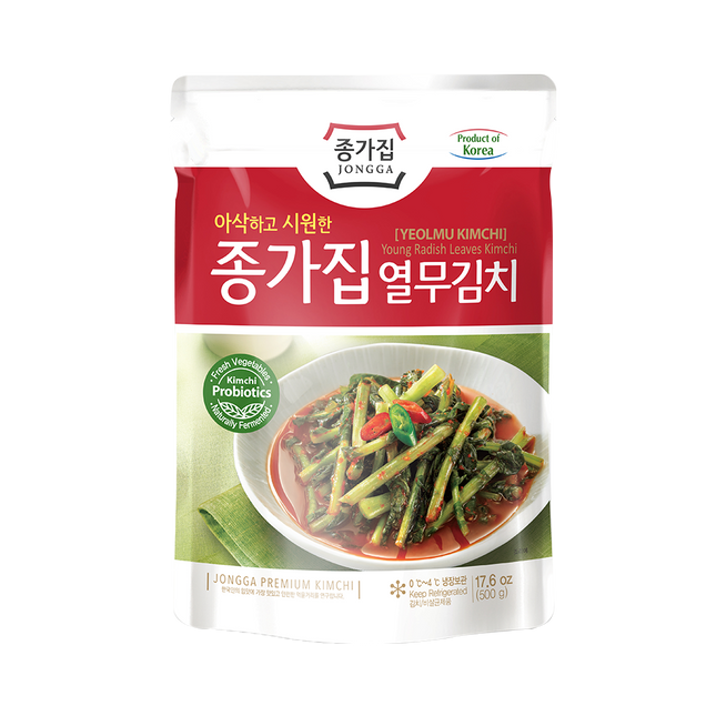 DS JONGGA Yeolmu Kimchi (Pouch) 500g (Case 10)