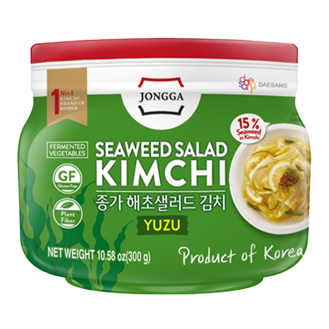 DS JONGGA Seaweed Salad Kimchi (Yuzu) 300g (Case 12)