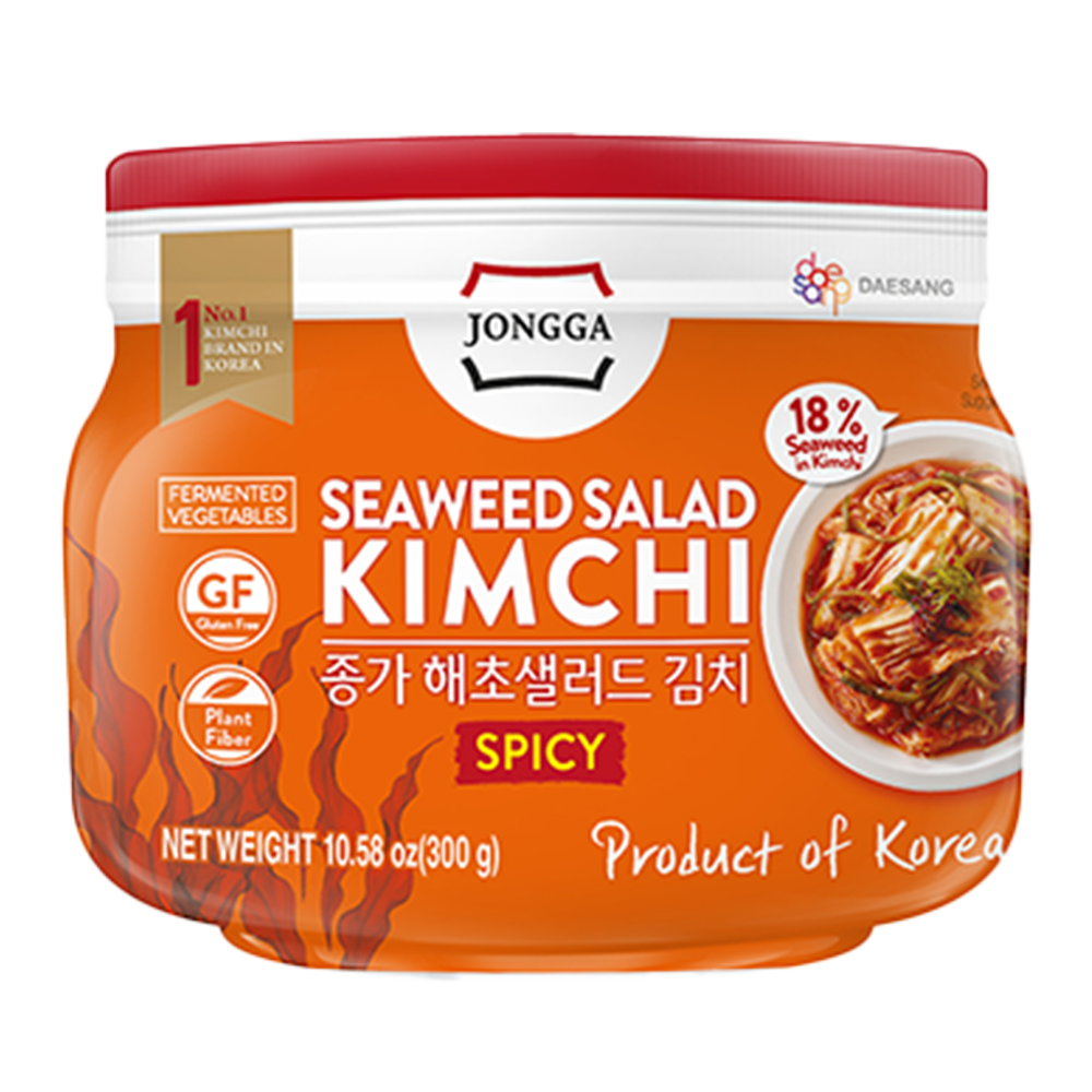 DS JONGGA Seaweed Salad Kimchi (Spicy) 300g (Case 12)