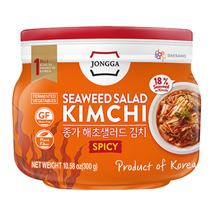 DS JONGGA Seaweed Salad Kimchi (Spicy) 300g (Case 12)