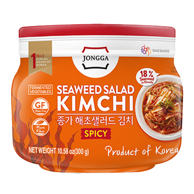 DS JONGGA Seaweed Salad Kimchi (Spicy) 300g (Case 12)