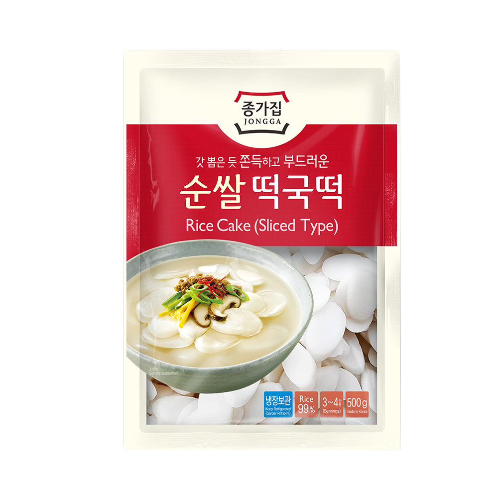 DS JONGGA Sliced Rice Cake 500g (Case 10)