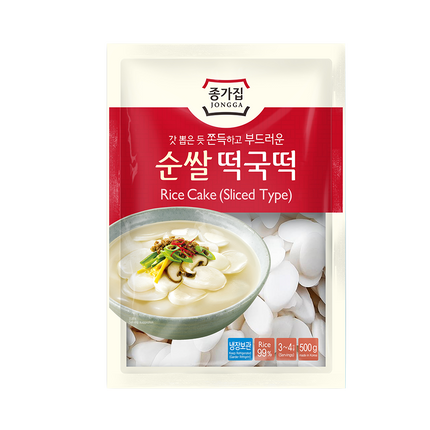 DS JONGGA Sliced Rice Cake 500g (Case 10)
