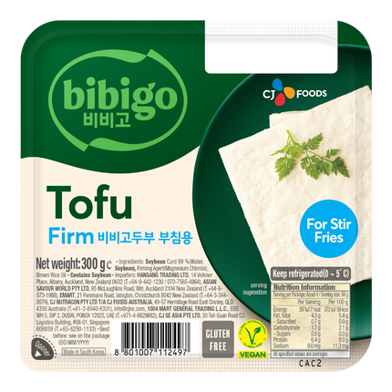 CJ BIBIGO Firm Tofu For Fried Dish 300g (Case 12)