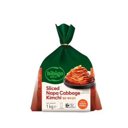 CJ BIBIGO Sliced Cabbage Kimchi 1kg (Case 6)