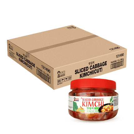 KIM'S KITCHEN PREMIUM Sliced Cabbage Kimchi 300g (Case 12)
