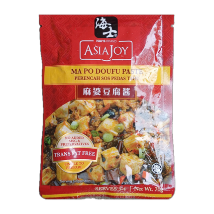 Hai'S Asia Joy Ma Po Doufu Paste 70g (Case 36)
