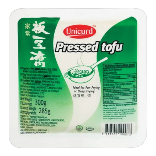 Unicurd Pressed Tofu 300g (Case 14)