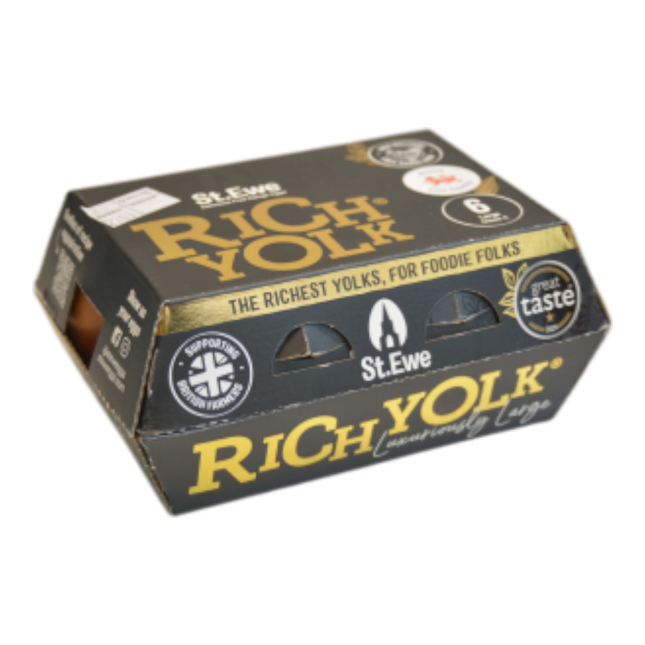 ST.EWE Rich Yolk Eggs (6 large eggs) (Case 24)