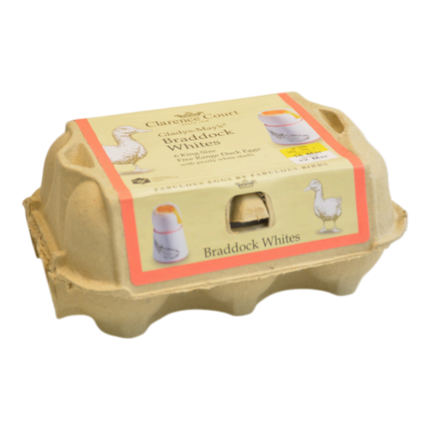 Free Range Duck Eggs ( 6 king size eggs ) (Case 8)