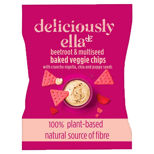 DELICIOUSLY ELLA Beetroot & Multiseed Veggie Crackers 100g - Longdan Official