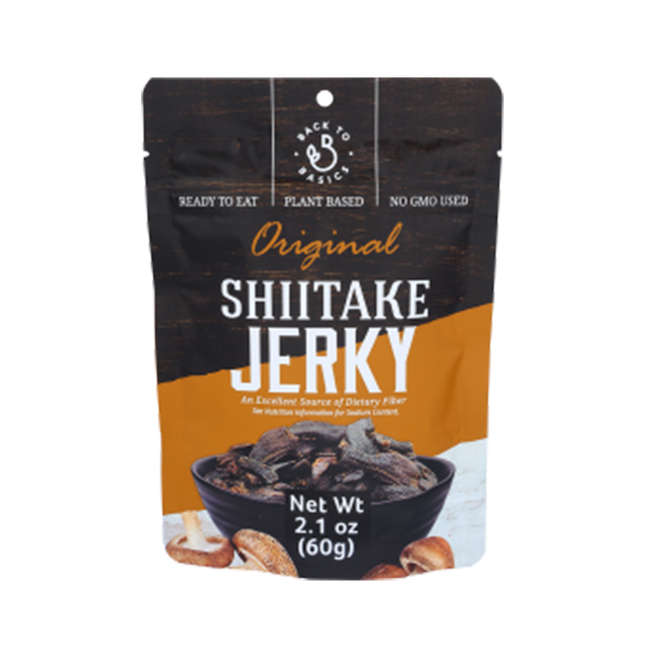 BACK TO BASICS Shiitake Jerky 60g - Longdan Official