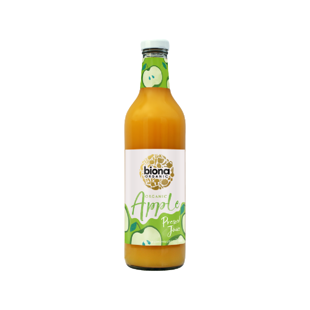 BIONA Apple Juice - Pressed - Organic 750mL (Case 6)