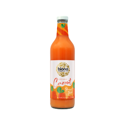 BIONA Carrot Juice -Pressed- Organic 750mL (Case 6)