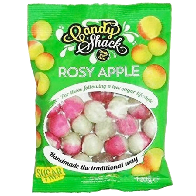 CANDYSHACK Sugar Free Rosie Apples 120g - Longdan Official