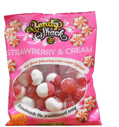 CANDYSHACK Sugar Free Strawberries & Cream 120g - Longdan Official
