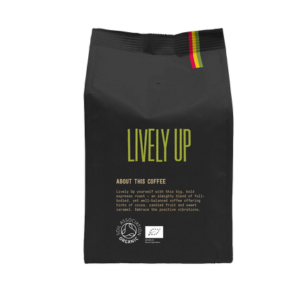 MARLEY COFFEE Lively Up Espresso Roast Ground Coffee for All Coffee Make 227g - Longdan Official