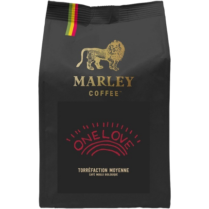 MARLEY COFFEE One Love Medium Roast Ground Coffee for All Coffee Makers 227g - Longdan Official